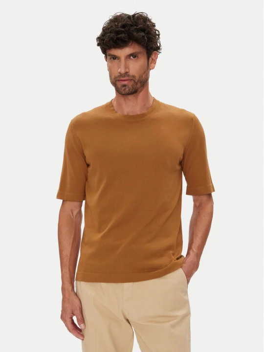 Zdjęcie produktu K-Way T-Shirt Combe K4126SW Brązowy Regular Fit