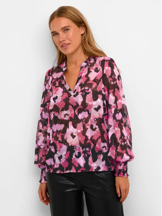 Zdjęcie produktu Kaffe Bluzka Amanda 10508154 Różowy Regular Fit
