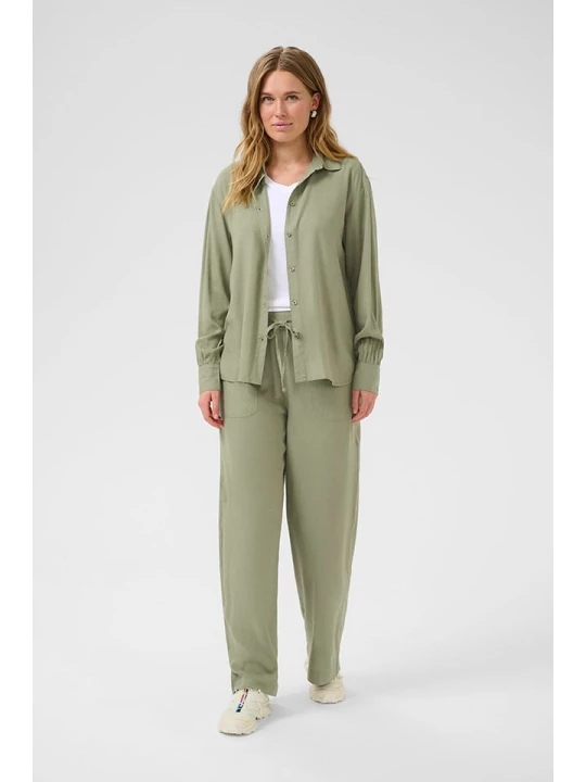 Zdjęcie produktu Kaffe Koszula w kolorze khaki rozmiar: 40
