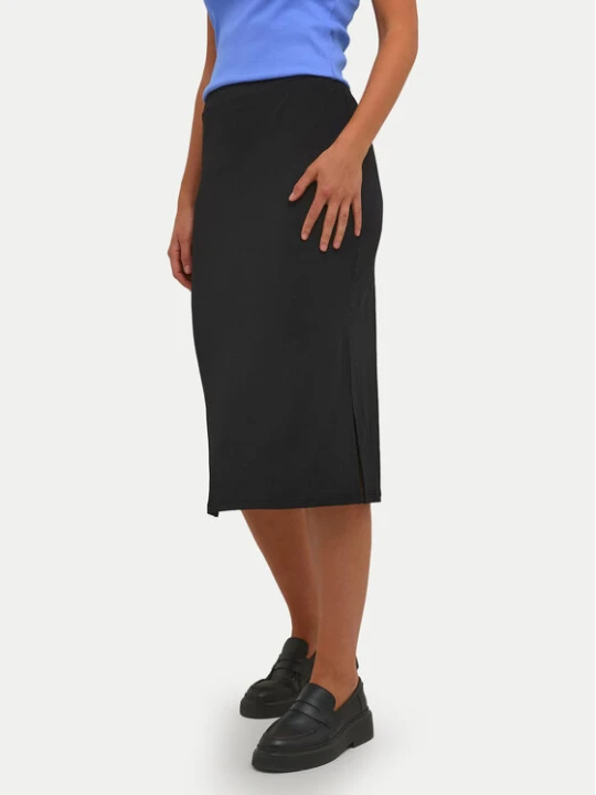 Zdjęcie produktu Kaffe Spódnica midi Malli 10506346 Czarny Regular Fit