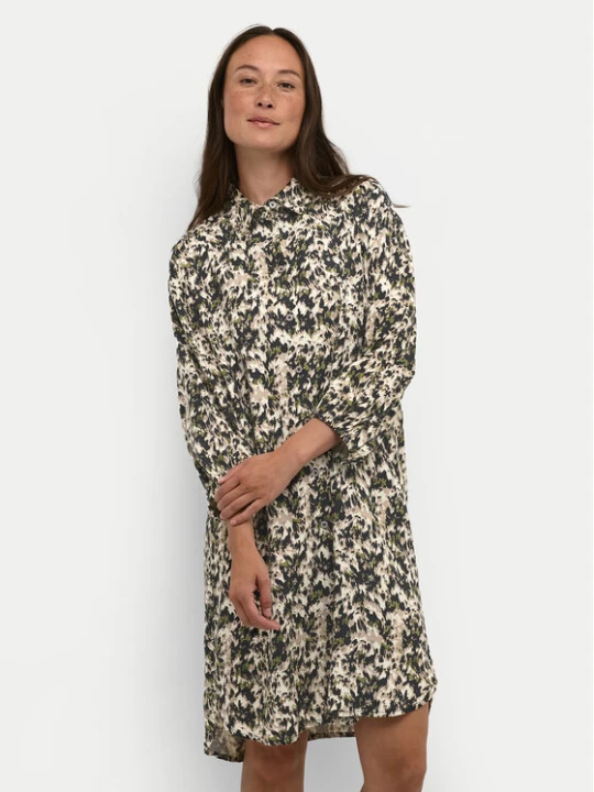 Zdjęcie produktu Kaffe Sukienka koszulowa Carmen 10508329 Kolorowy Loose Fit