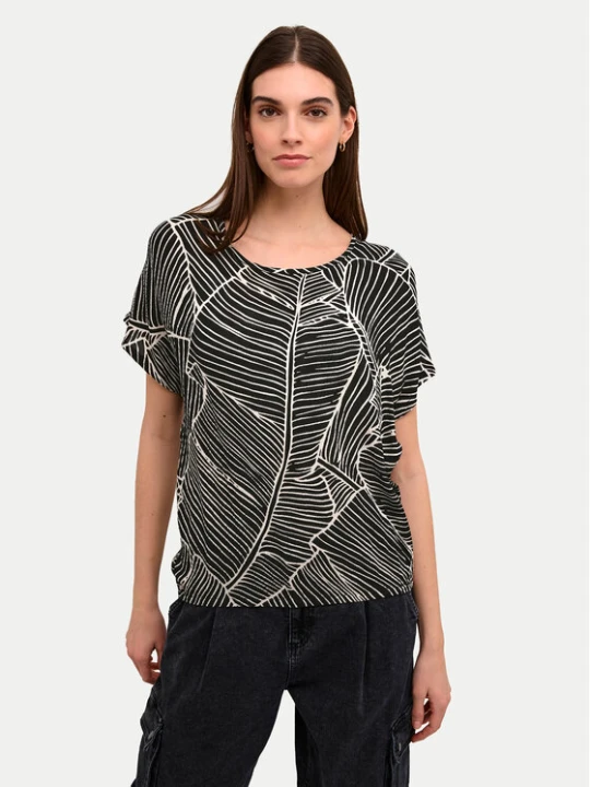 Zdjęcie produktu Kaffe Bluzka Amber 10508257 Czarny Relaxed Fit