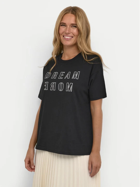 Zdjęcie produktu Kaffe T-Shirt Jenny 10508462 Czarny Regular Fit