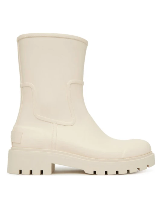 Zdjęcie produktu Kalosze Calvin Klein Jeans Mid Rainboot Rubber YW0YW02004 Écru Kremowy