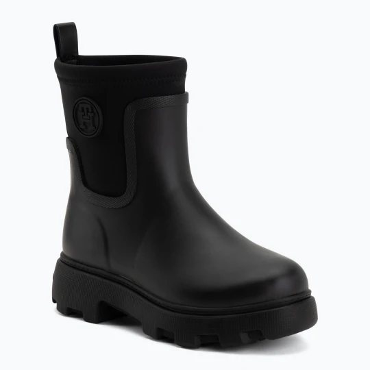 Zdjęcie produktu Kalosze damskie Tommy Hilfiger Stamp Warm Ankle black