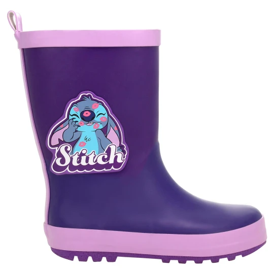 Zdjęcie produktu Fioletowe kalosze dziewczęce stitch lilo stitch Bartek 86700-16