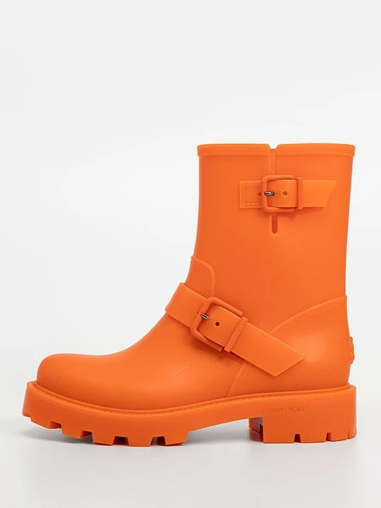 Zdjęcie produktu Kalosze Jimmy Choo pomarańczowy