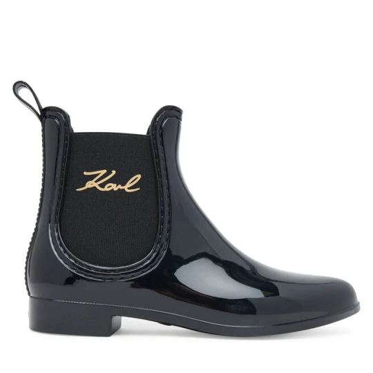 Zdjęcie produktu Kalosze KARL LAGERFELD Kalosh II KL94775 Czarny