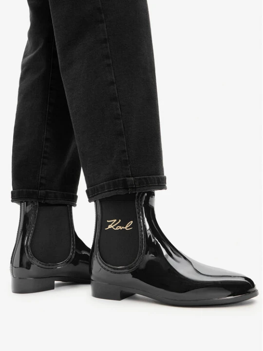 Zdjęcie produktu Kalosze KARL LAGERFELD Kalosh II KL94775 Czarny