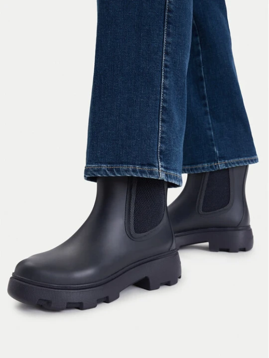 Zdjęcie produktu Kalosze Tommy Hilfiger Flag Cleated FW0FW09387 Granatowy