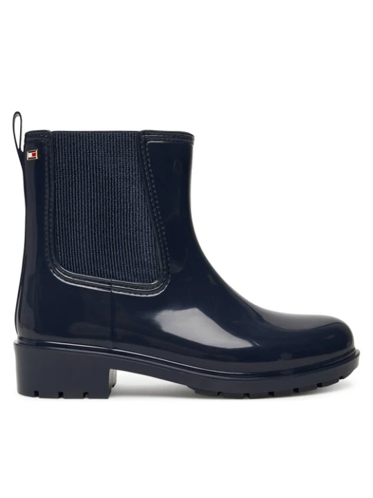 Zdjęcie produktu Kalosze Tommy Hilfiger Flag Hardware FW0FW08966 Granatowy