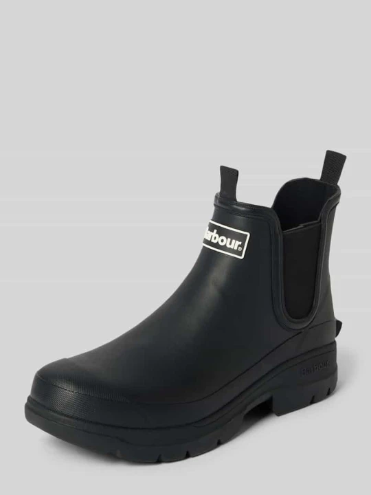 Zdjęcie produktu Kalosze z detal z logo model 'NIMBUS' Barbour Czarny