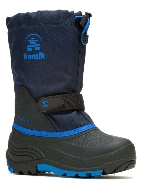 Zdjęcie produktu Kamik Kozaki zimowe "Waterbug 5" w kolorze granatowym rozmiar: 31