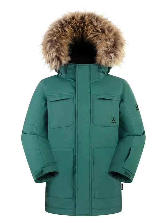 Zdjęcie produktu Kamik Parka "Enzo" w kolorze zielonym rozmiar: 128
