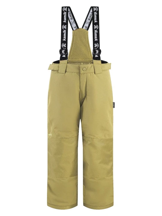 Zdjęcie produktu Kamik Spodnie narciarskie "Harper" w kolorze khaki rozmiar: 176