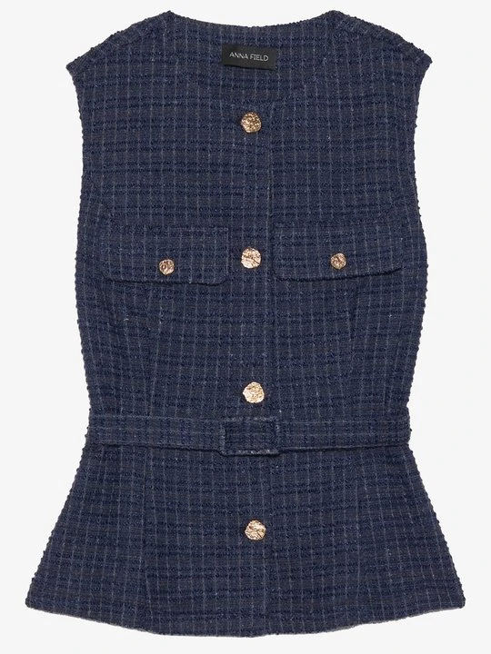 Zdjęcie produktu Kamizelka Anna Field By Zalando granatowy