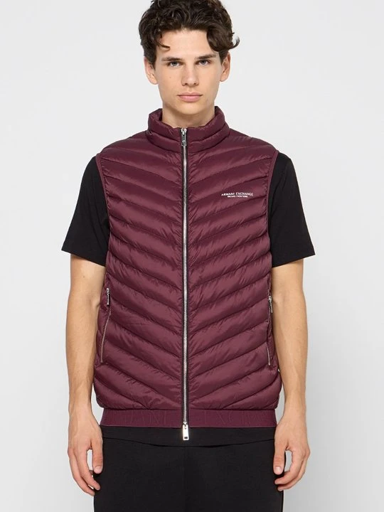 Zdjęcie produktu Kamizelka Armani Exchange bordowy