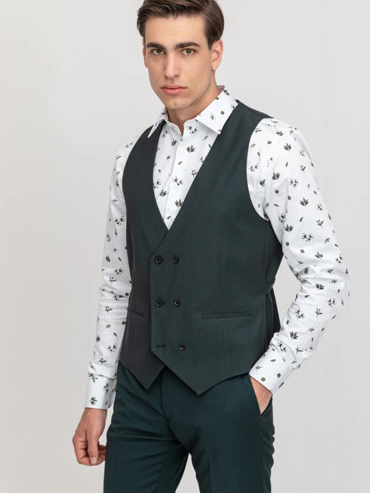 Zdjęcie produktu Kamizelka BRUNO 01031B60MSA Giacomo Conti zielony