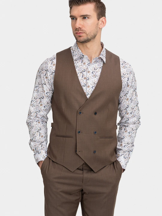 Zdjęcie produktu Kamizelka BRUNO 01050A80GSA Giacomo Conti brazowy