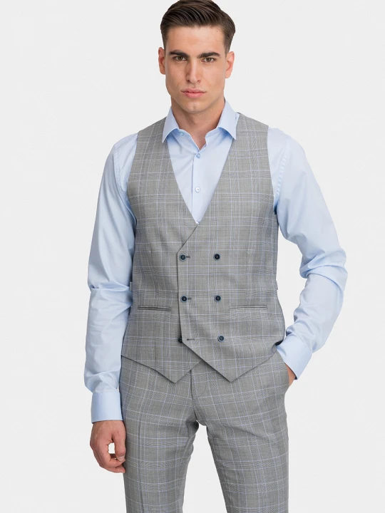 Zdjęcie produktu Kamizelka BRUNO 03061A06KSA Giacomo Conti szary