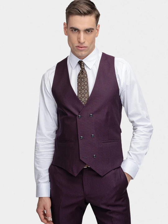 Zdjęcie produktu Kamizelka BRUNO 03084B40MSA Giacomo Conti fioletowy