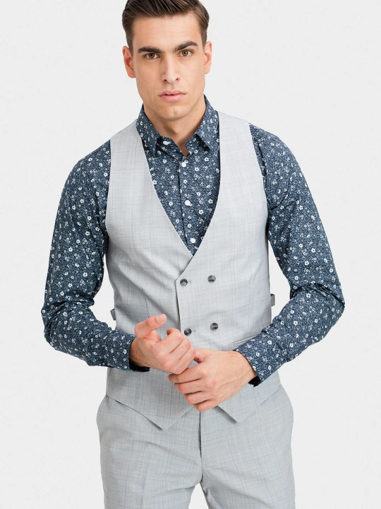 Zdjęcie produktu Kamizelka BRUNO 03089B06KSA Giacomo Conti szary