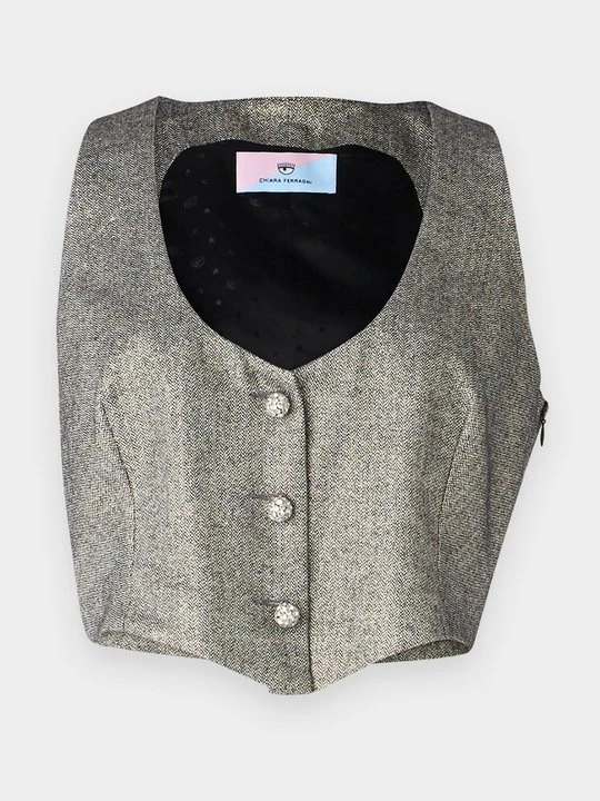 Zdjęcie produktu Kamizelka Chiara Ferragni szary