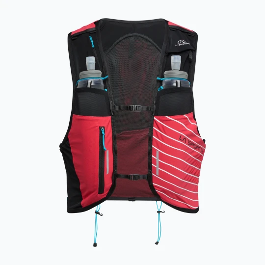 Zdjęcie produktu Kamizelka do biegania La Sportiva Ultra Trail Vest 10 l hibiscus / malibu blue Czerwony