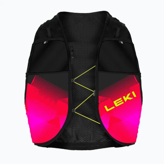 Zdjęcie produktu Kamizelka do biegania LEKI Trail Running Quiver czerwony Czarny