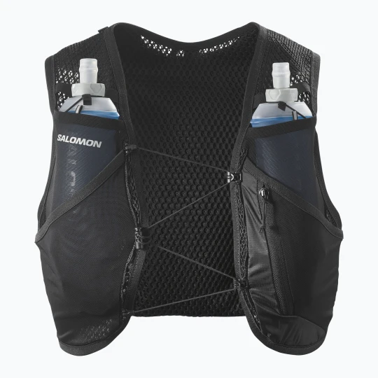 Zdjęcie produktu Kamizelka do biegania Salomon Active Skin 4 Set black / metal