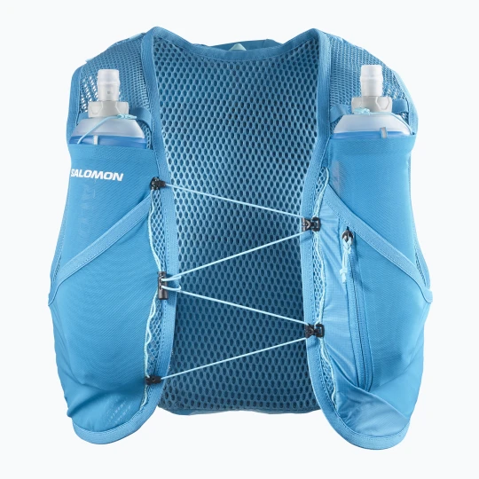 Zdjęcie produktu Kamizelka do biegania Salomon Active Skin 8 Set blue danube / blue curacao