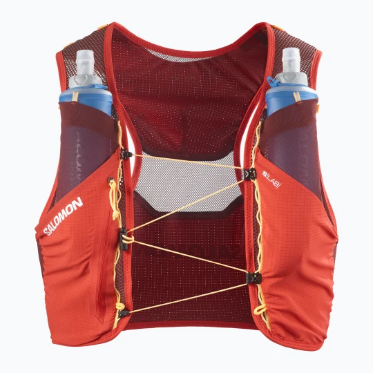 Zdjęcie produktu Kamizelka do biegania Salomon S / Lab Pulsar 3 Set fiery red / andorra / orange pop