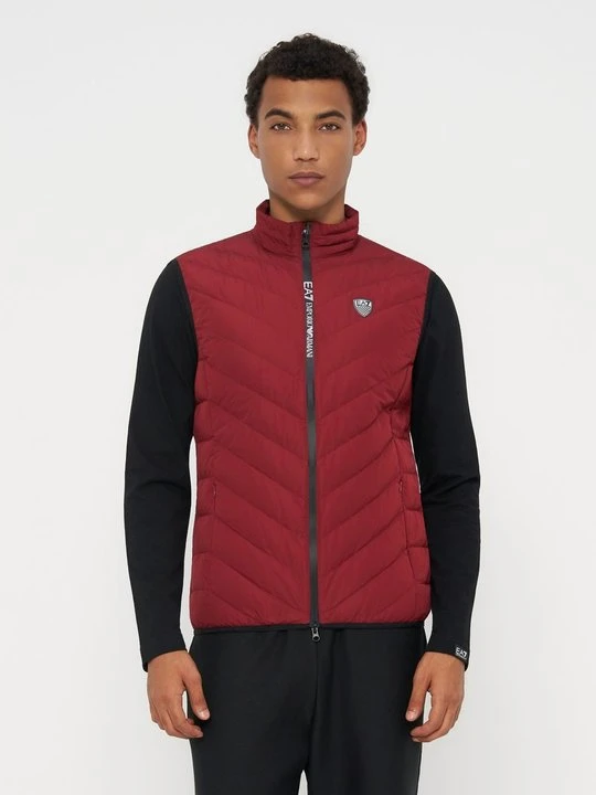 Zdjęcie produktu Kamizelka EA7 Emporio Armani ciemnoczerwony