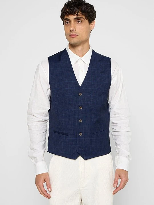 Zdjęcie produktu Kamizelka garniturowa Ben Sherman granatowy