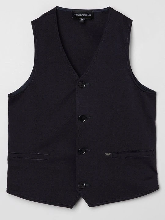 Zdjęcie produktu Kamizelka garniturowa Emporio Armani granatowy