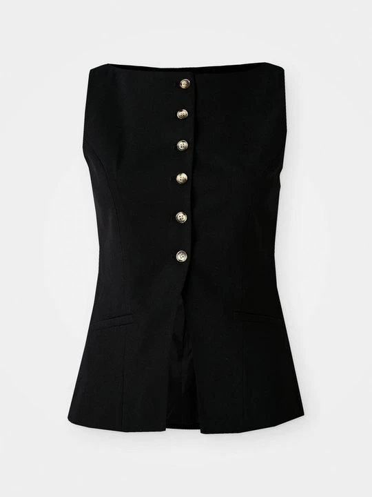 Zdjęcie produktu Kamizelka Gina Tricot czarny