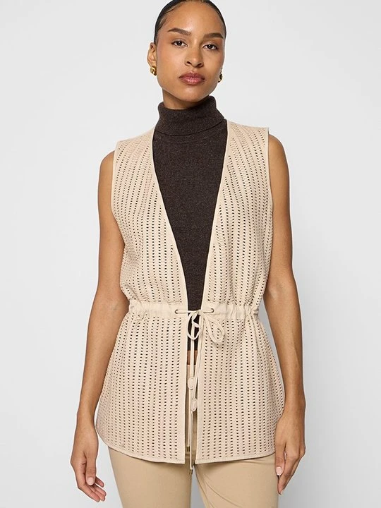 Zdjęcie produktu Kamizelka Lauren Ralph Lauren beżowy