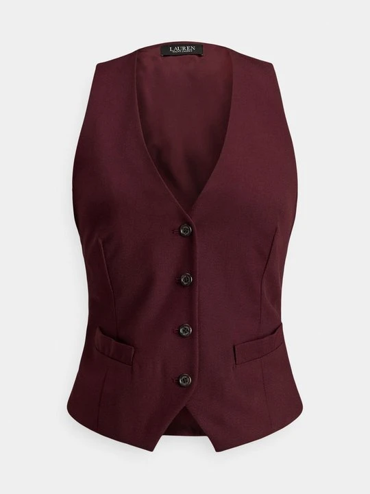Zdjęcie produktu Kamizelka Lauren Ralph Lauren bordowy