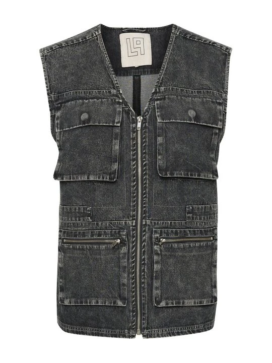 Zdjęcie produktu Kamizelka Lounge Nine przecierany denim