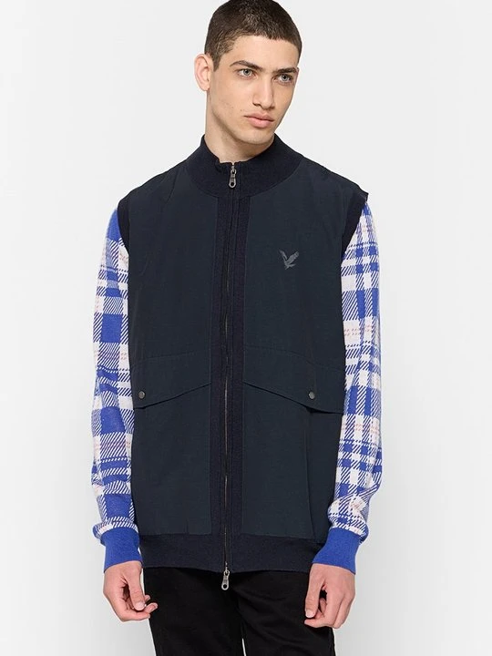 Zdjęcie produktu Kamizelka Lyle & Scott granatowy