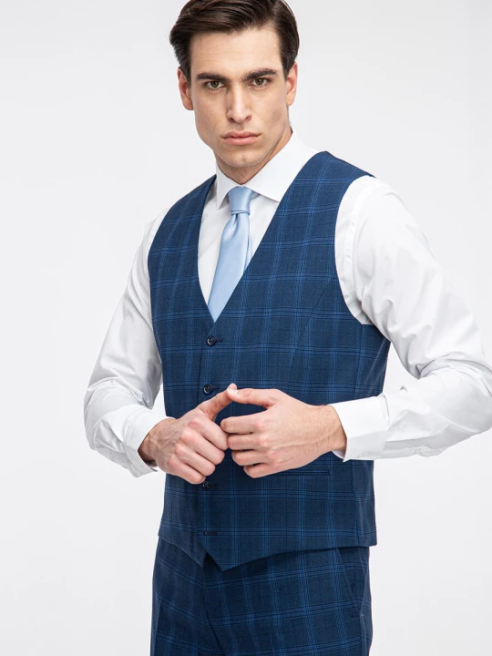 Zdjęcie produktu Kamizelka męska PAOLO 01027B75KSA Giacomo Conti granatowy