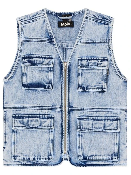 Zdjęcie produktu Kamizelka Molo jasnoniebieski denim