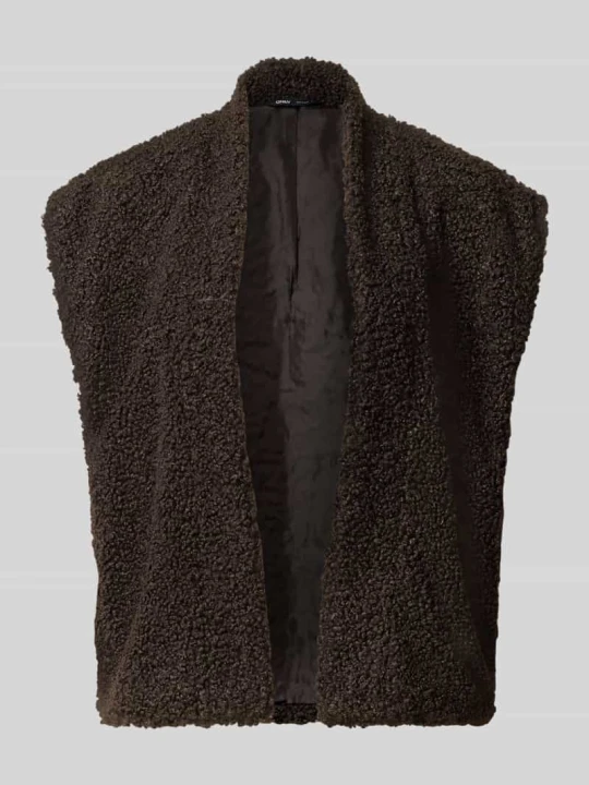 Zdjęcie produktu Kamizelka o kroju regular fit w stylu teddy model 'NAYA' Only Czekoladowy