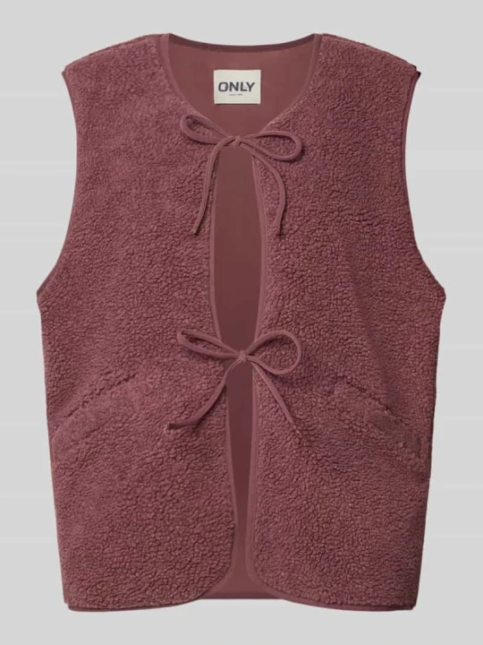 Zdjęcie produktu kamizelka o kroju regular fit z wiązaniem model 'BABY' Only