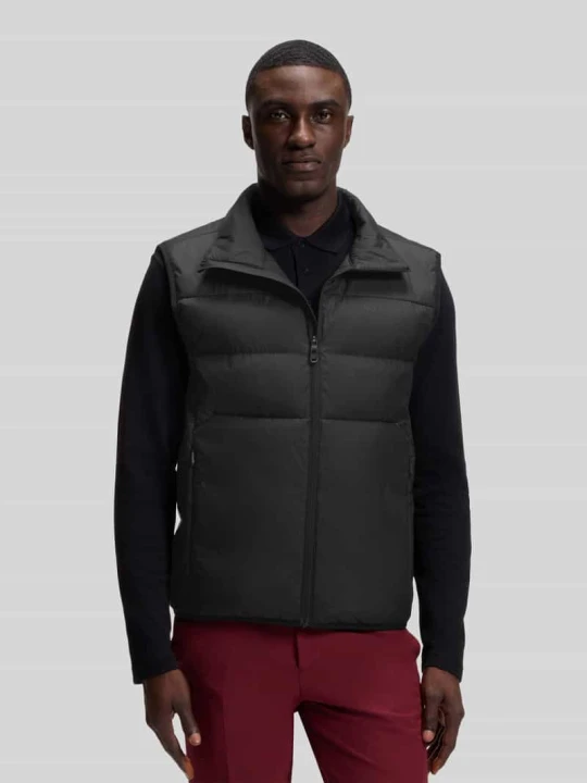 Zdjęcie produktu Kamizelka o kroju regular fit ze stójką model 'OW_Urbanex' Boss Czarny