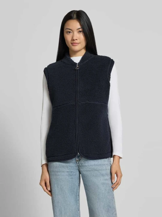 Zdjęcie produktu kamizelka o kroju regular fit ze stójką model 'SC-ONYX 3' Soyaconcept Granatowy
