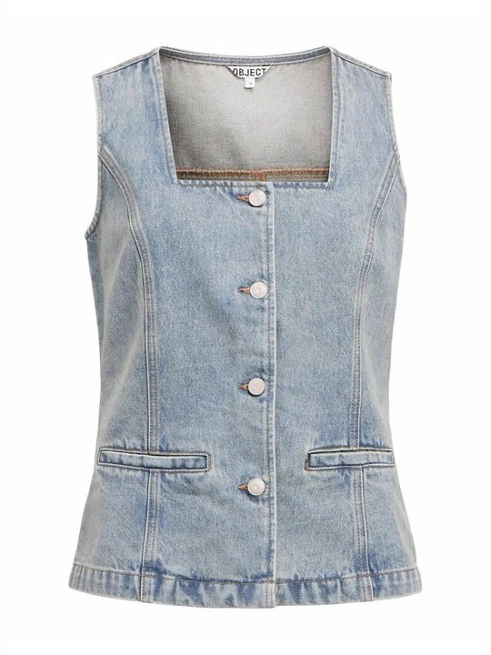 Zdjęcie produktu Kamizelka Object niebieski denim
