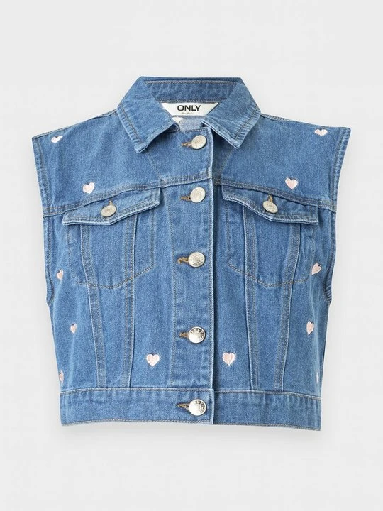 Zdjęcie produktu Kamizelka Only niebieski denim