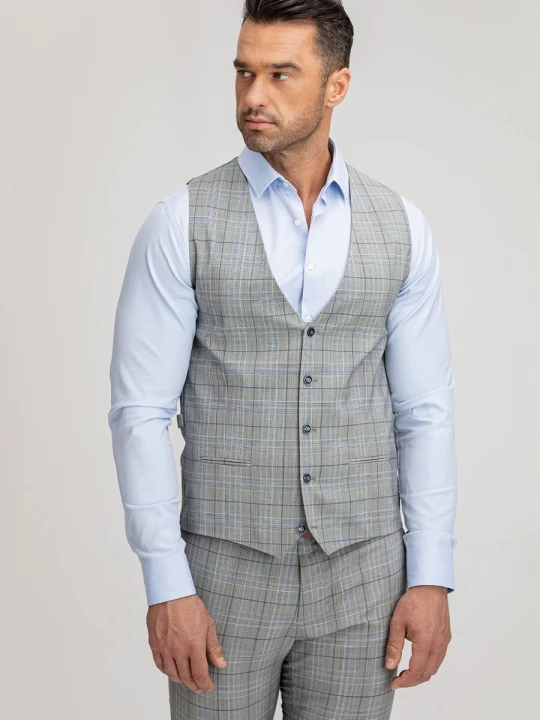 Zdjęcie produktu Kamizelka PAOLO 03006B06KSA Giacomo Conti szary
