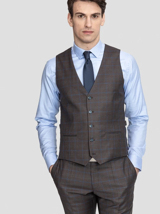 Zdjęcie produktu Kamizelka PAOLO 03048A80KSA Giacomo Conti brazowy